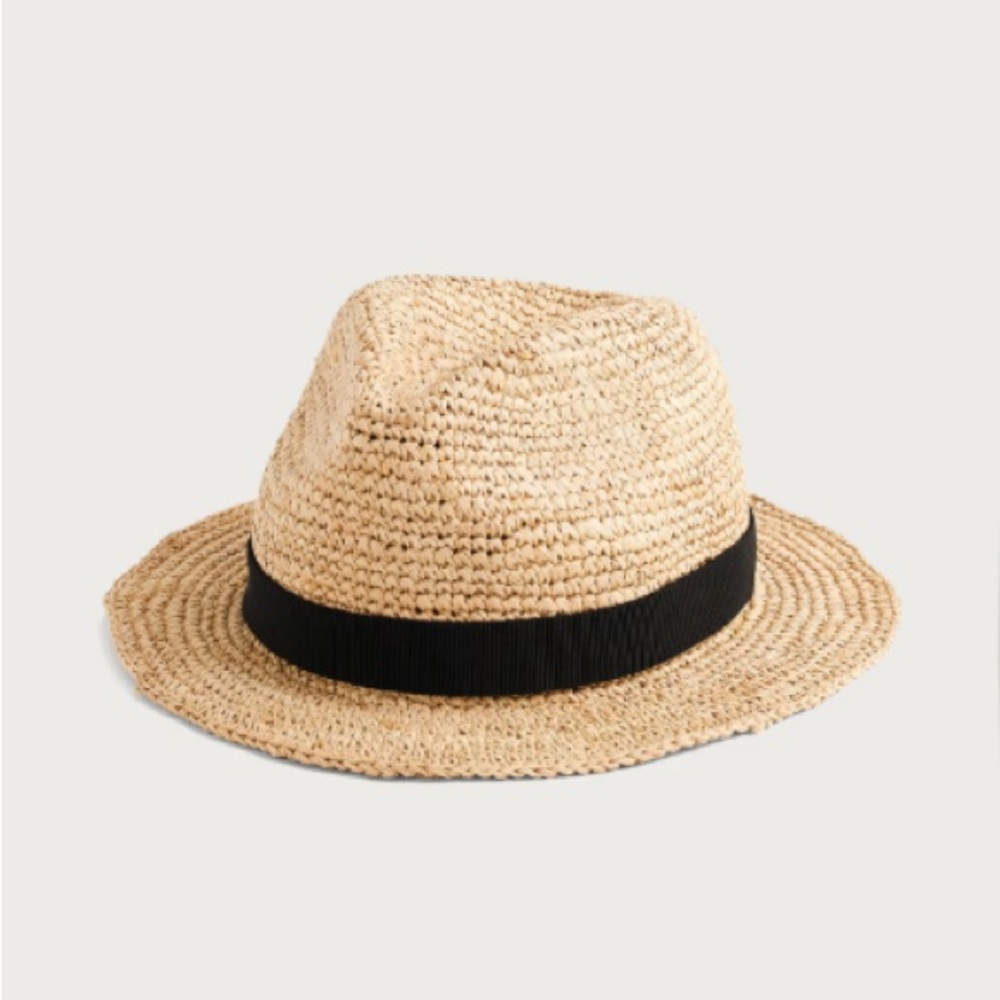 J. Crew packable straw hat
